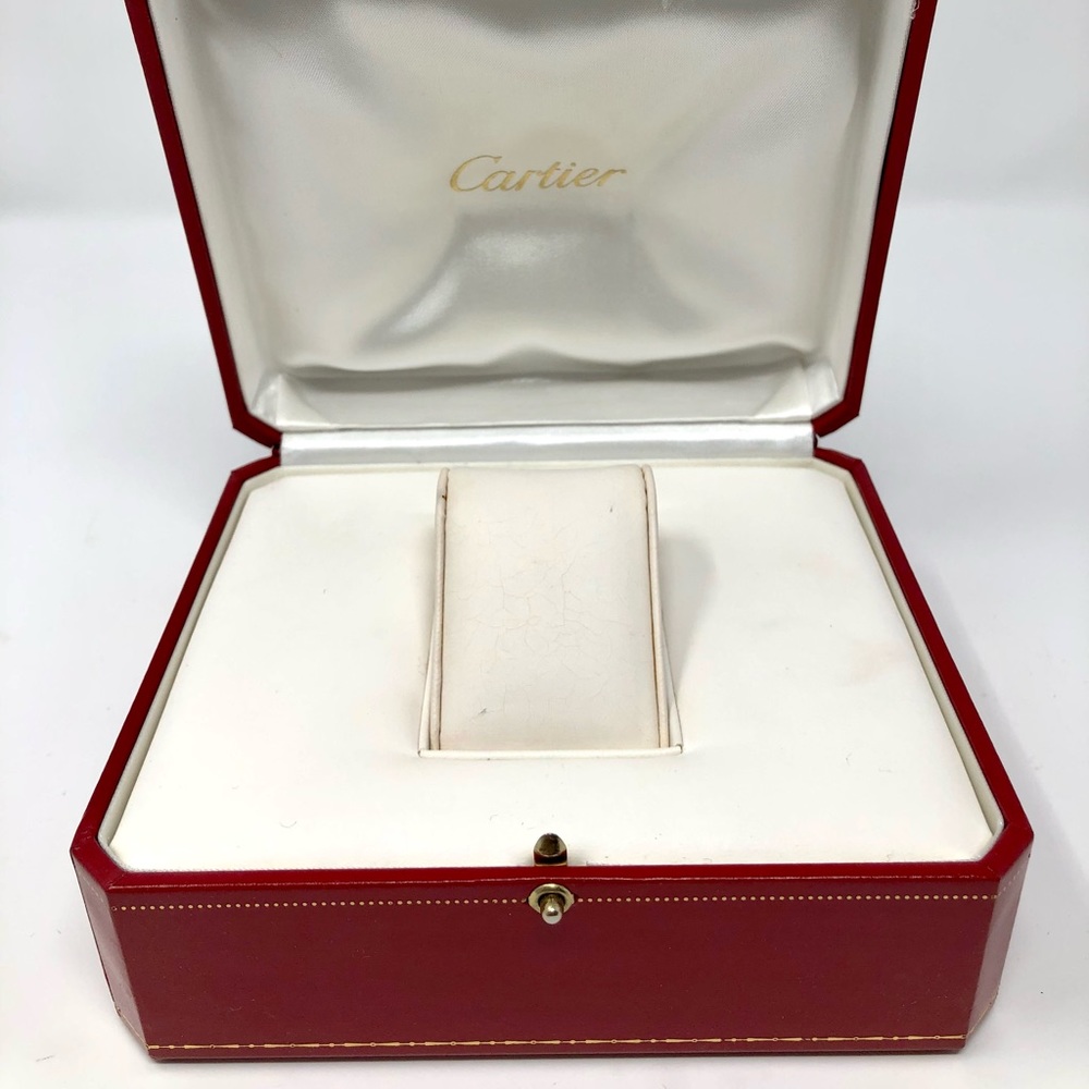 Good Condition. Genuine Cartier Watch Empty Box Case CO1018 Authentic